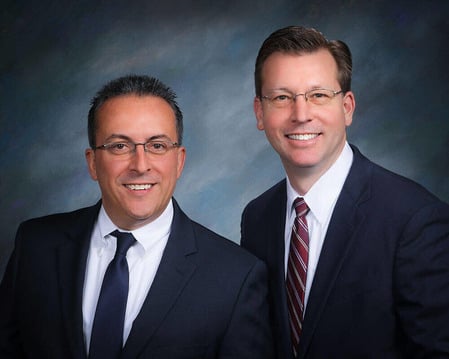 Photo of Nicholas A. D'Agosto and Steven G. Howe